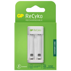 GP E211 USB Pilsiz Şarj Cihazı (AA-AAA için)