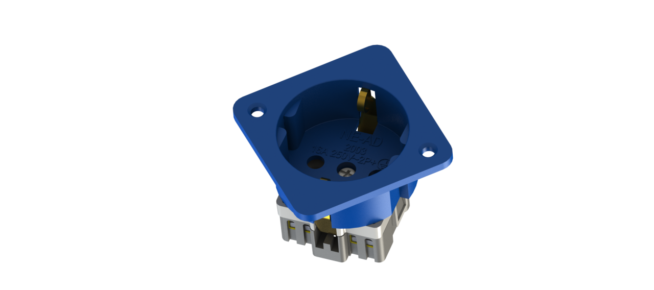 Nead 1x16 A Makina Ve Pano Priz 45° (Mavi)