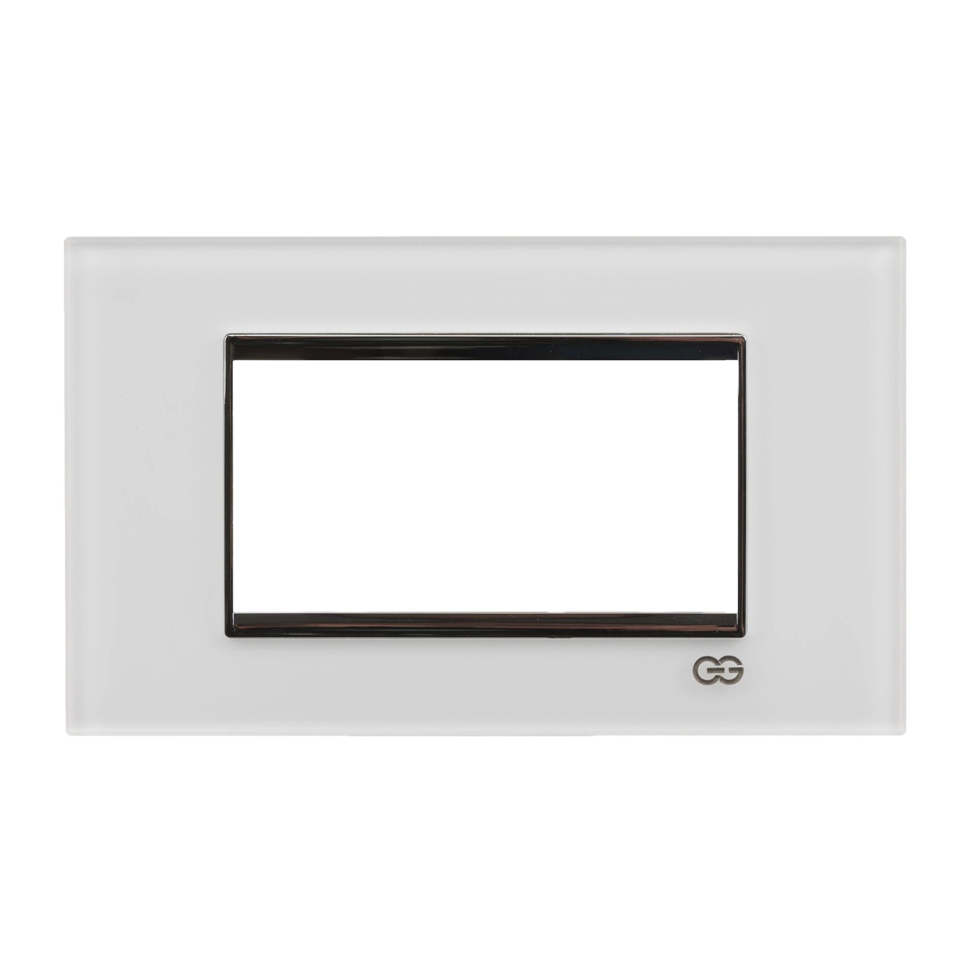 Günsan Domino Beyaz & Krom Çerçeve Çıtası - 4M