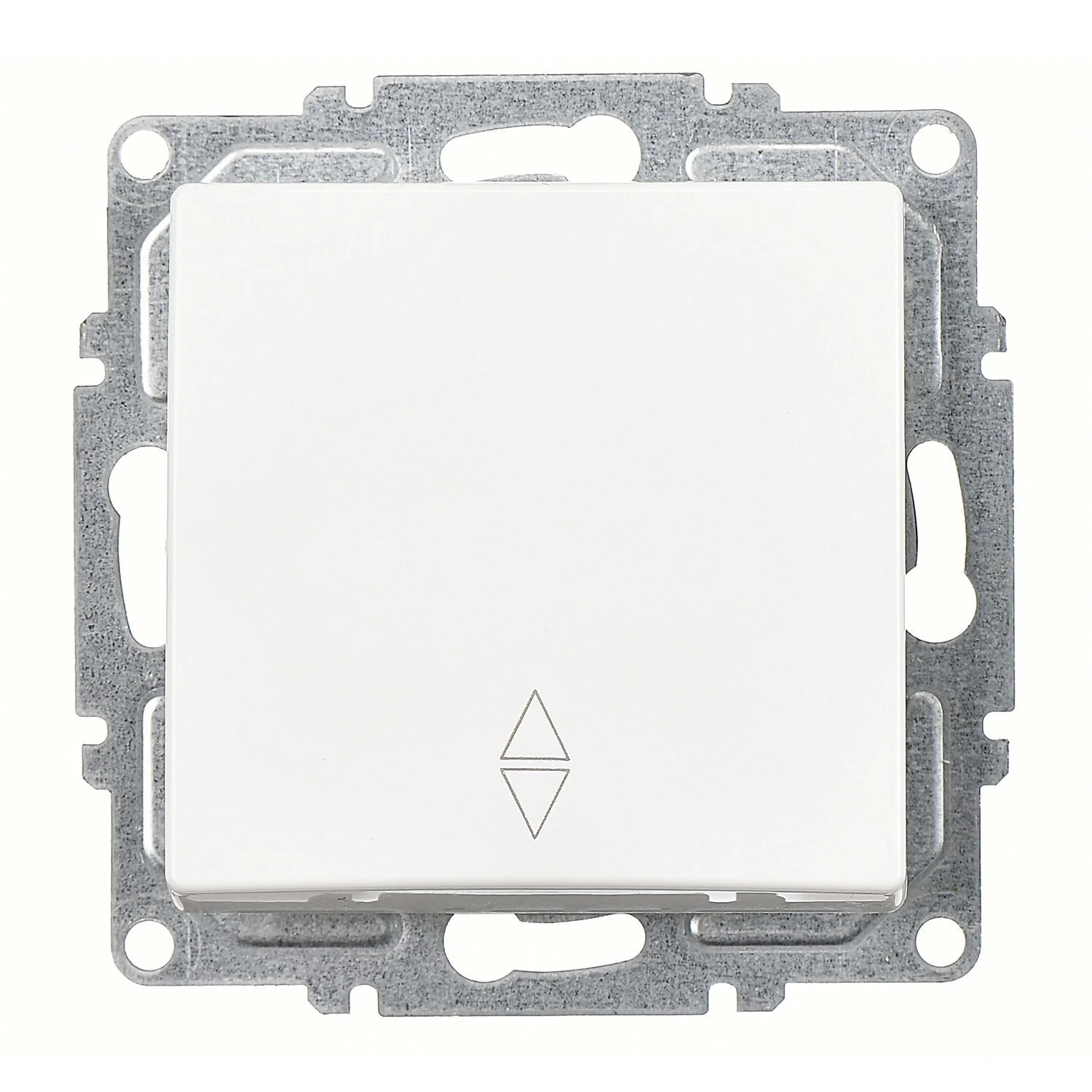 Günsan Visage Beyaz Vidalı Vavien Anahtar - 10AX 250V