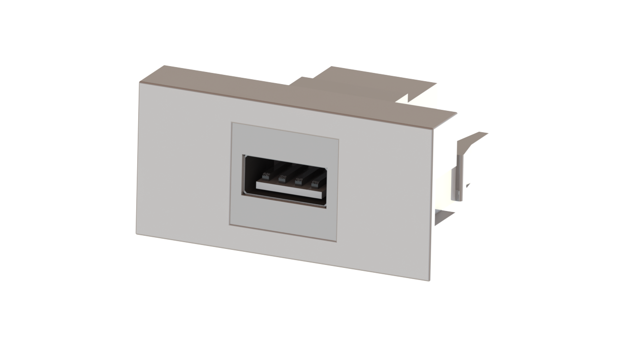 Nead 45x22,5 mm USB Dişi Giriş Çıkışlı