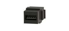Nead USB Konnektör Dişi Giriş Çıkışlı Siyah