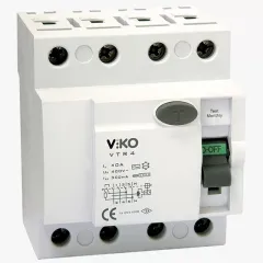Viko 40 Amper 300mA Trifaze Kaçak Akım Koruma Rölesi