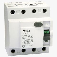 Viko 40 Amper 30mA Trifaze Kaçak Akım Koruma Rölesi