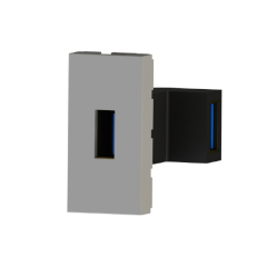 Nead 45x22,5 mm USB Dişi Giriş Çıkışlı L Tipi Beyaz