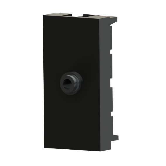Nead 45x22,5 mm Stereo Jack 3,5mm Siyah