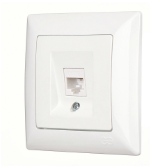 Günsan Visage Beyaz Tekli Data Prizi (RJ45 Cat5E)