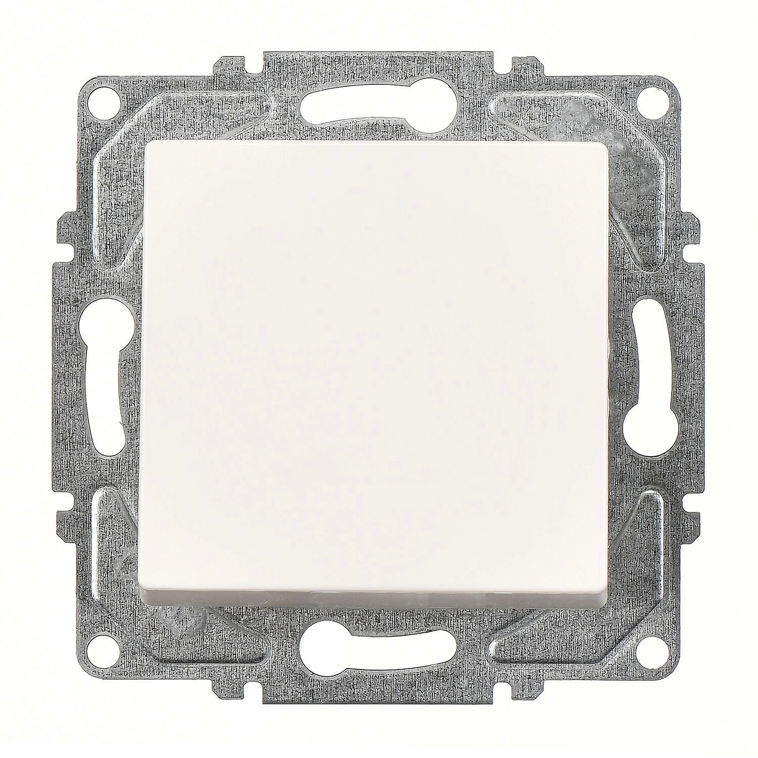 Günsan Eqona Fildişi Beyazı Vidalı Anahtar - 10AX 250V