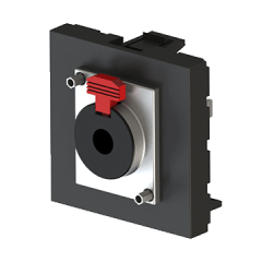 Nead 45x45 mm Stereo Jack 6,3 mm Siyah
