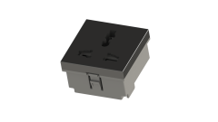 Nead 45x45 mm Universal Priz Siyah