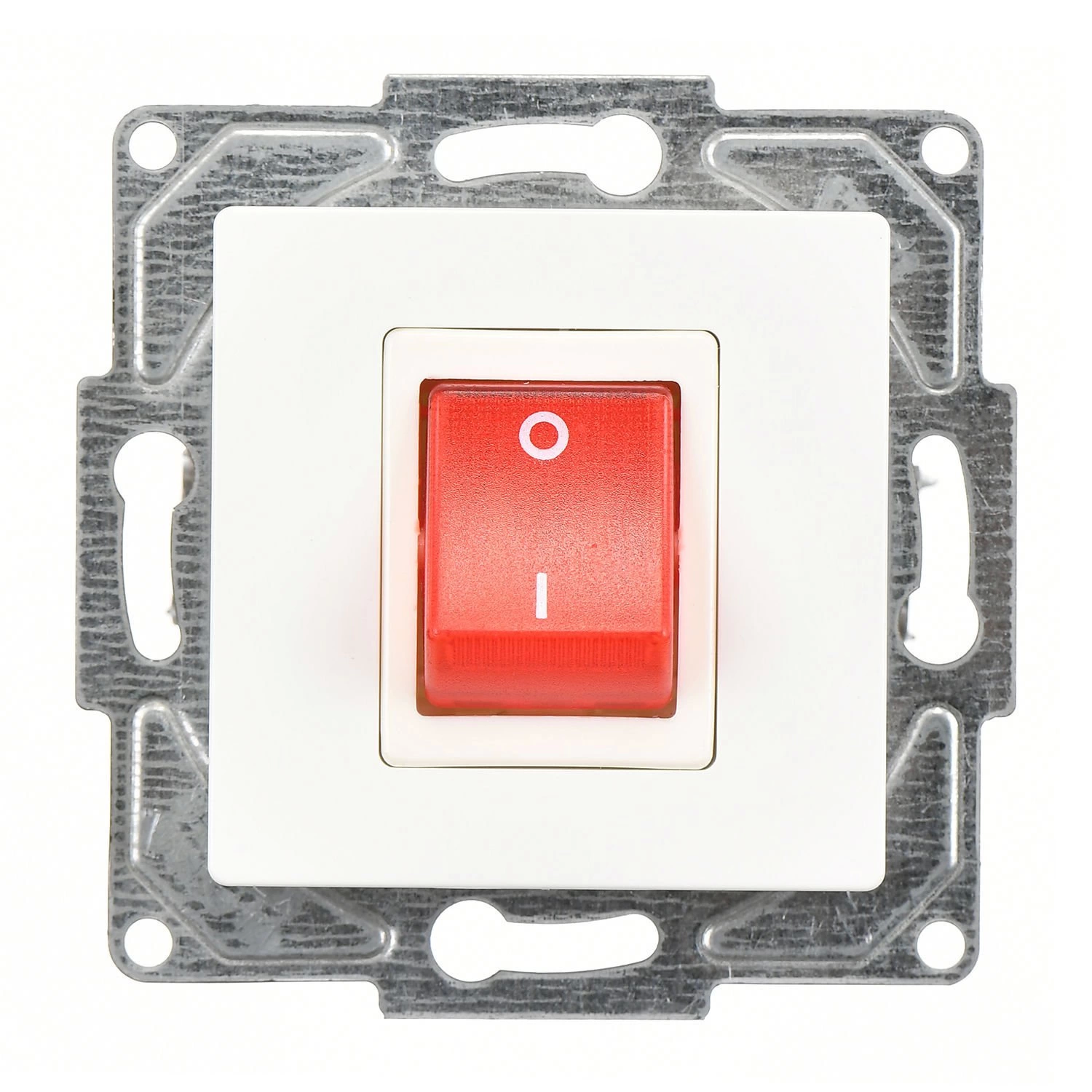 Günsan Eqona Beyaz Vidalı Boiler Anahtar - 10AX 250V