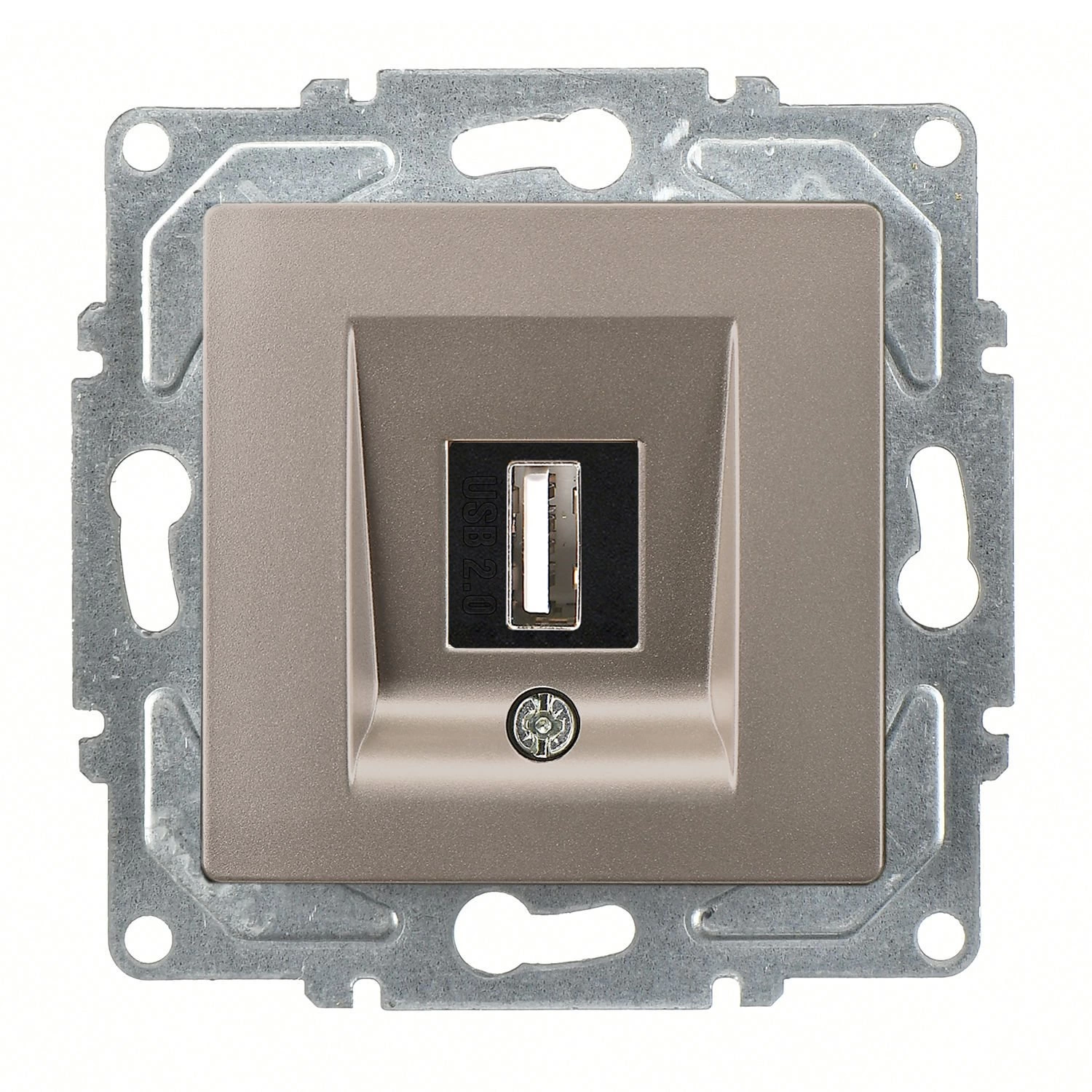 Günsan Visage Mocha Vidalı USB Data Prizi