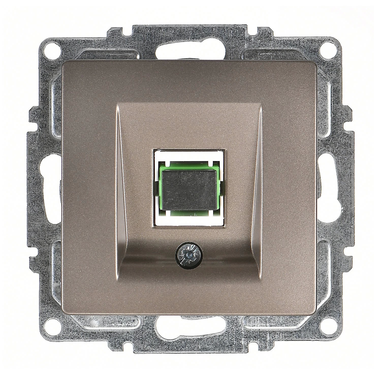 Günsan Visage Mocha Vidalı Fiber Optik Data Prizi