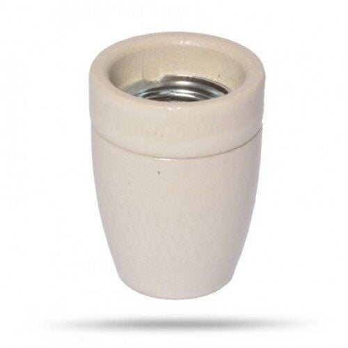 Kale porselen e27 braçol bakır iç porselen duy