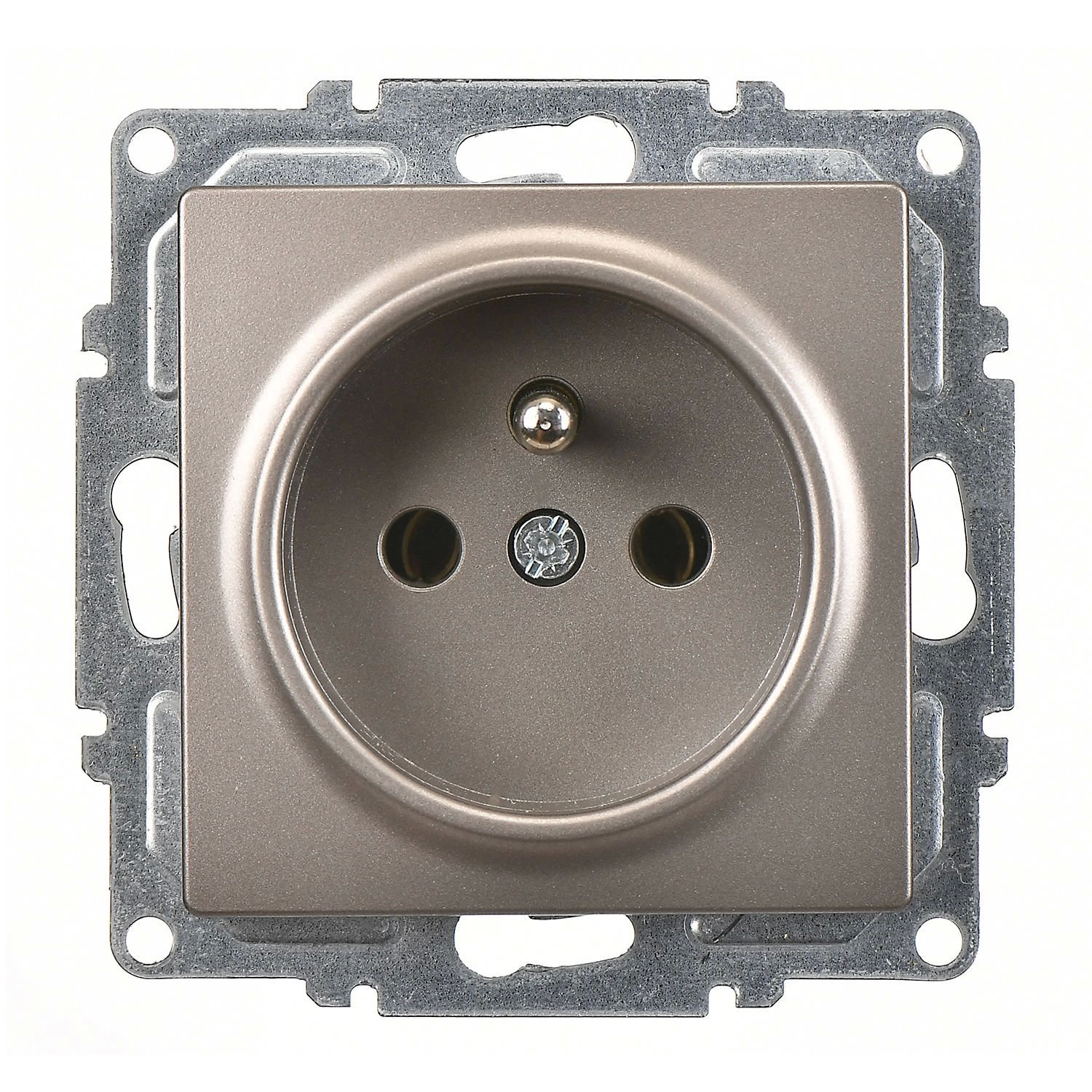 Günsan Visage Mocha UPS Priz - 16A 250V - Vidalı