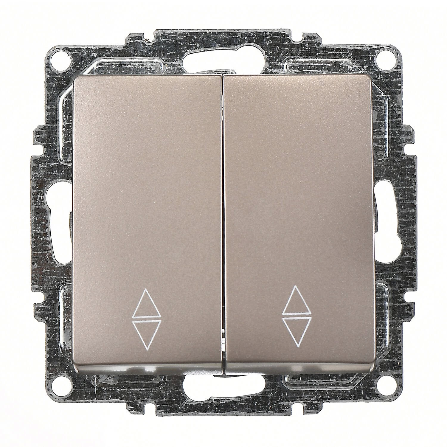 Günsan Visage Mocha Vidalı Komütatör Vavien Anahtar - 10AX 250V